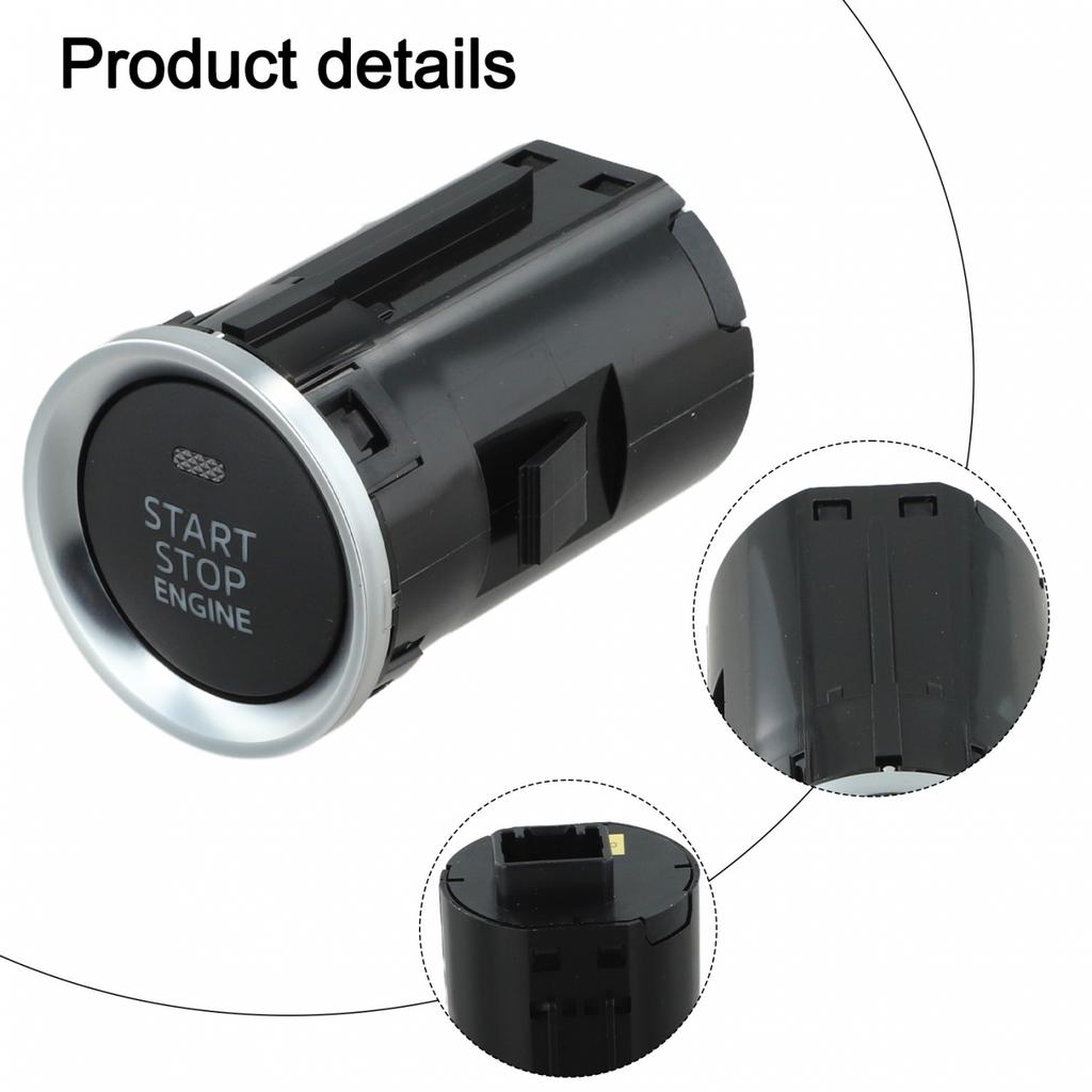 ABS Material Push Button Ignition Start Stop Button Ignition Switch