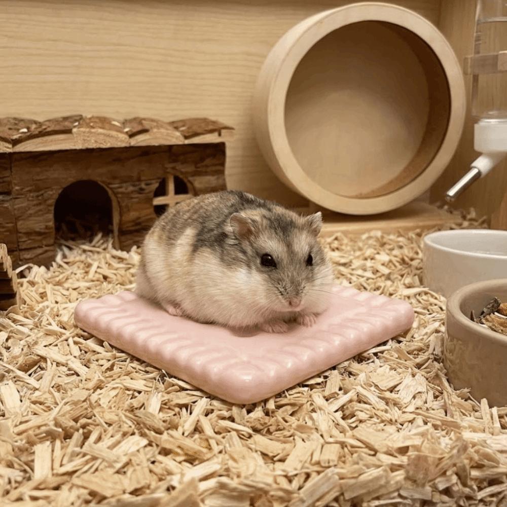Portable Pet Cooling Pad Non-Slip Cooler Bed Portable Hamster Ice Pad  Cage Mat