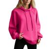 Women's Stand Collar Sweatshirt Oversized Turtleneck Drawstring Pullover Long Sleeve Top