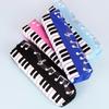 Creative Music Piano Design Pen Bag Square Oxford Cloth Stationery Storage Pouch For Boys Girls School Supplies