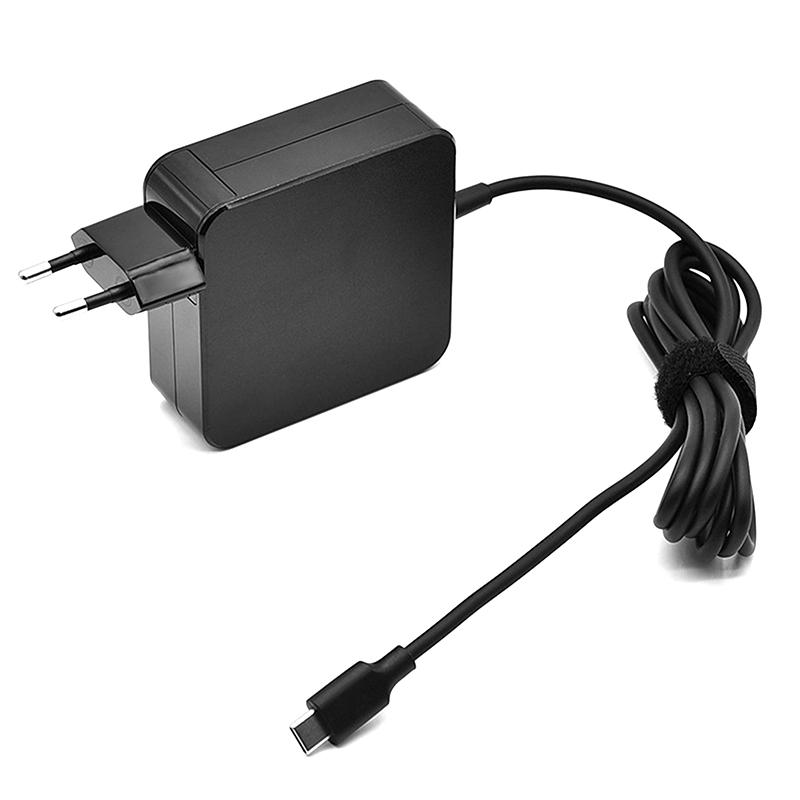 Зарядное устройство AC-адаптер питания 65 Вт 20 В 3,25 А Type-C USB-C для телефонов и ноутбуков, штекер EU US, для ноутбуков различных брендов