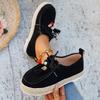2025 Autumn Women Sneakers Slip-On Soft Style Flats Lace Up Casual Comfortable Shoes Anti-slip Outdoor Sneakers Zapatos De Mujer