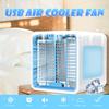 3 Speed LCD Mini Air Cooler Cool Cooling Fan Purify Humidifier 6 Colors LED NEW
