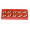 10PCS  DCMT11T304HM YBC251 DCMT32.51HM CNC Carbide Insert Blade Lathe Turning Tool