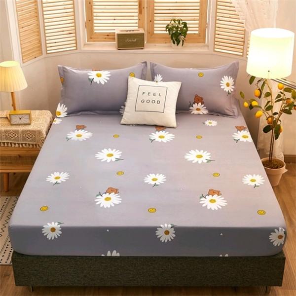 100% водонепроницаемая простыня с принтом мультфильма, постельное белье, наматрасники, четыре угла с резинкой (НЕТ наволочки)