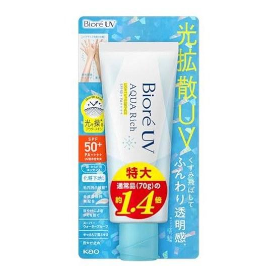 Biore UV Aqua Rich Light Up Essence 100 г Солнцезащитный крем SPF50