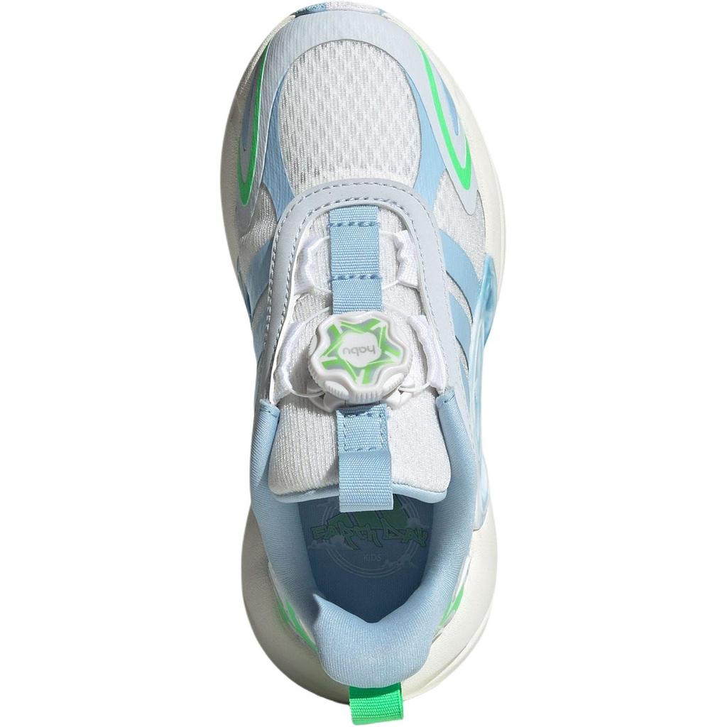 adidas Galaxy Scout Удобные Мягкие Нескользящие Прочные Низкие Повседневные Кроссовки Детские кроссовки Ярко-белые Розово-голубые Голубые JQ6753