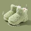 Women's Indoor Suede Faux Fur Fleece Lined Ankle Boots Cozy High-Density Winter Bootie Breathable Warm Shoes with Non Skid Sole for Women