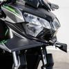 Motorcycle Front Spoiler Fairing Winglet Aerodynamic Wing Cover Trim For Kawasaki Z650 Z 650 z650 2021-2025 23 Spoiler Winglet