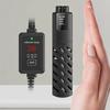 Low Water Level Aquarium Submersible Heater Quartz Glass Aquarium Thermostat  Aquarium Supplies