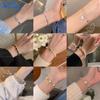 2023 New designedBow Heart Butterfly Bracelet Elegant Zircon Crystal Pearl Bead Bracelets for Women Jewelry Accessories