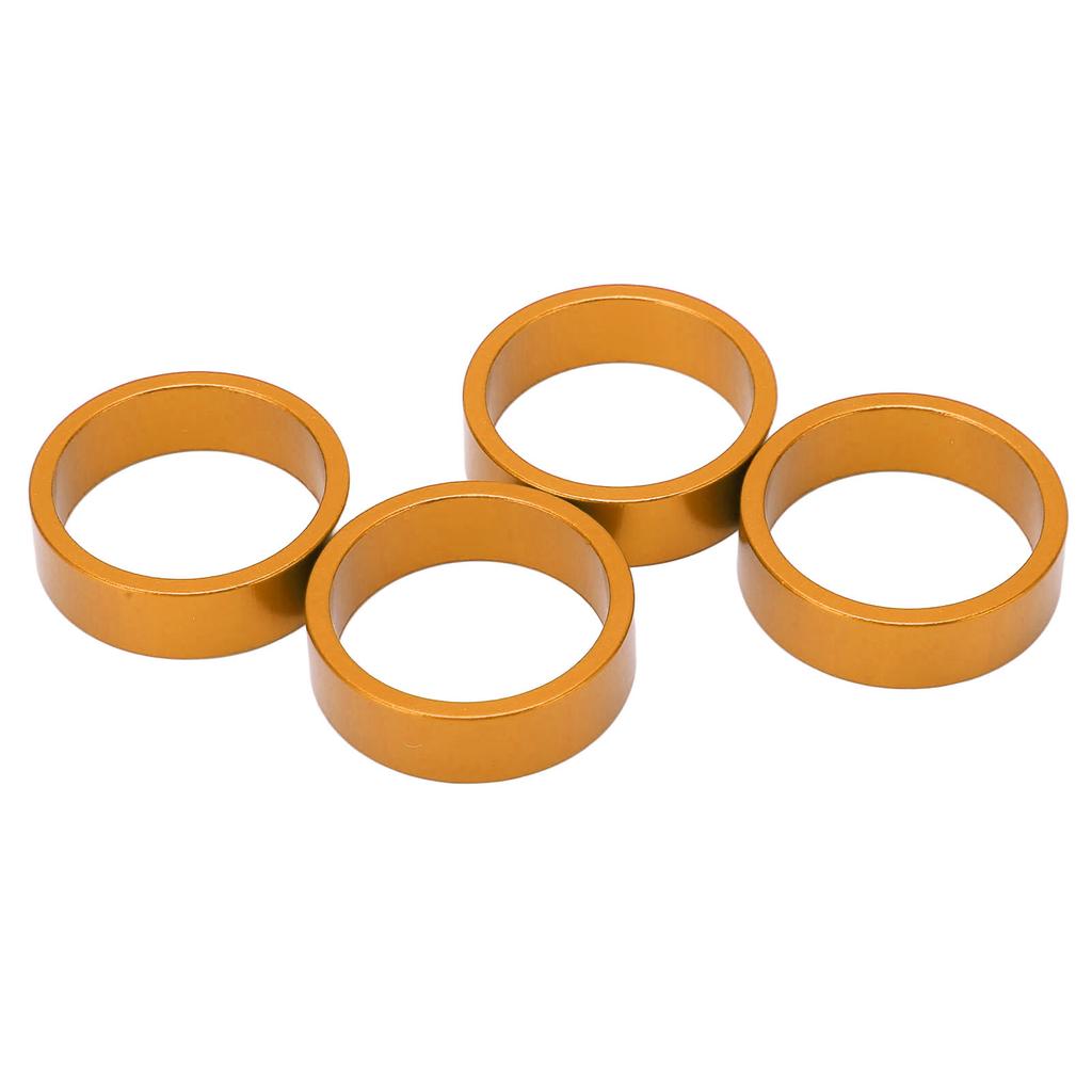 4 шт. алюминиевый сплав велосипедная рулевая колонка проставки выноса руля велосипеда 28.6x10 мм1.13x0.39 дюймов для