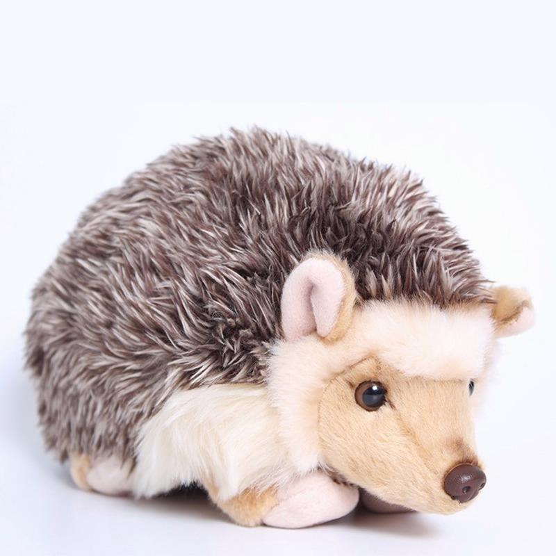 17cm Cute Lovely Soft Hedgehog Animal Doll Stuffed Plush Toy Child Kids Home Wedding Party Toys for Children Kid Gift