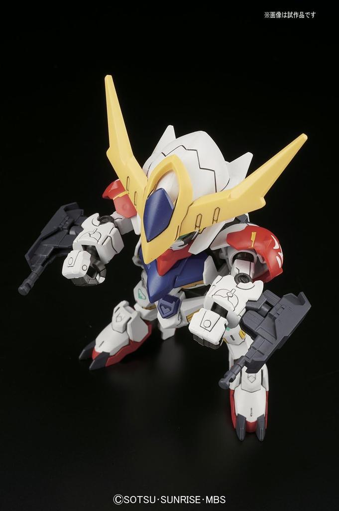 SD Gundam BB Senshi Gundam Barbatos Lupus DX пластиковая модель №402 с цветовой кодировкой