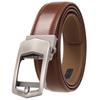 1Pcs Fashion Men'S Automatic Buckle Belt Business Casual Belt Cowhide Belt Ly36-561745-1