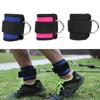 Body Building Resistance Band D-ring Ankle Strap Buckle Gym Latestest Multi Thigh Leg Ankle Cuffs Power Weight Lifting Fitness Rope