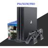 Для контроллеров PS4 SLIM PRO Зарядное устройство Зарядная станция Вентилятор охлаждения Подставка-кулер