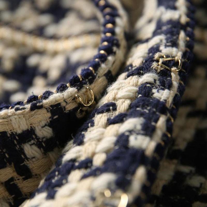 High-quality Temperament Ladies Style Tweed Short Jacket Women Women Autumn Elegant Female Fashion Jacket Coat Woman Top