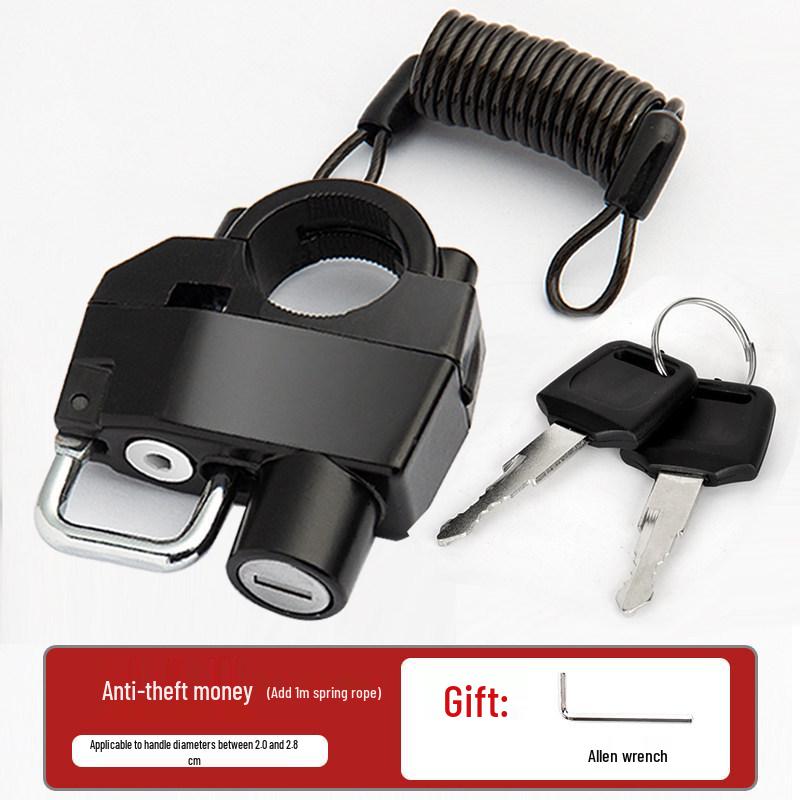 Universal Anti-Theft Helmet Lock for Bikes and Scooters