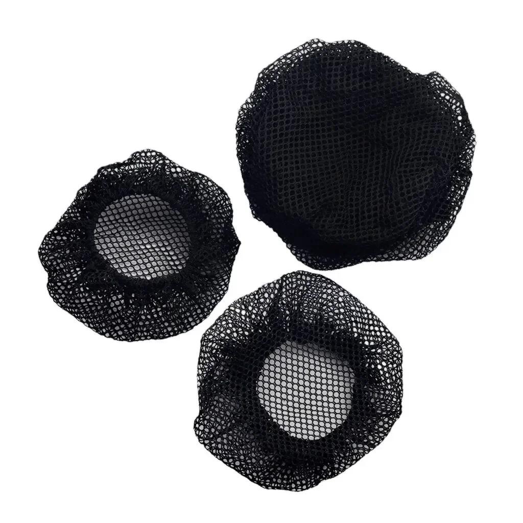 2-Pack Ladies Crochet Mesh Bun Cover - Snood Hair Net for Dance & Headwear Accessories