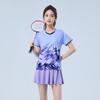 Womens Badminton Shirt Mens Table Tennis Top Quick-Dry Breathable Sport T-Shirt Running Gym Training