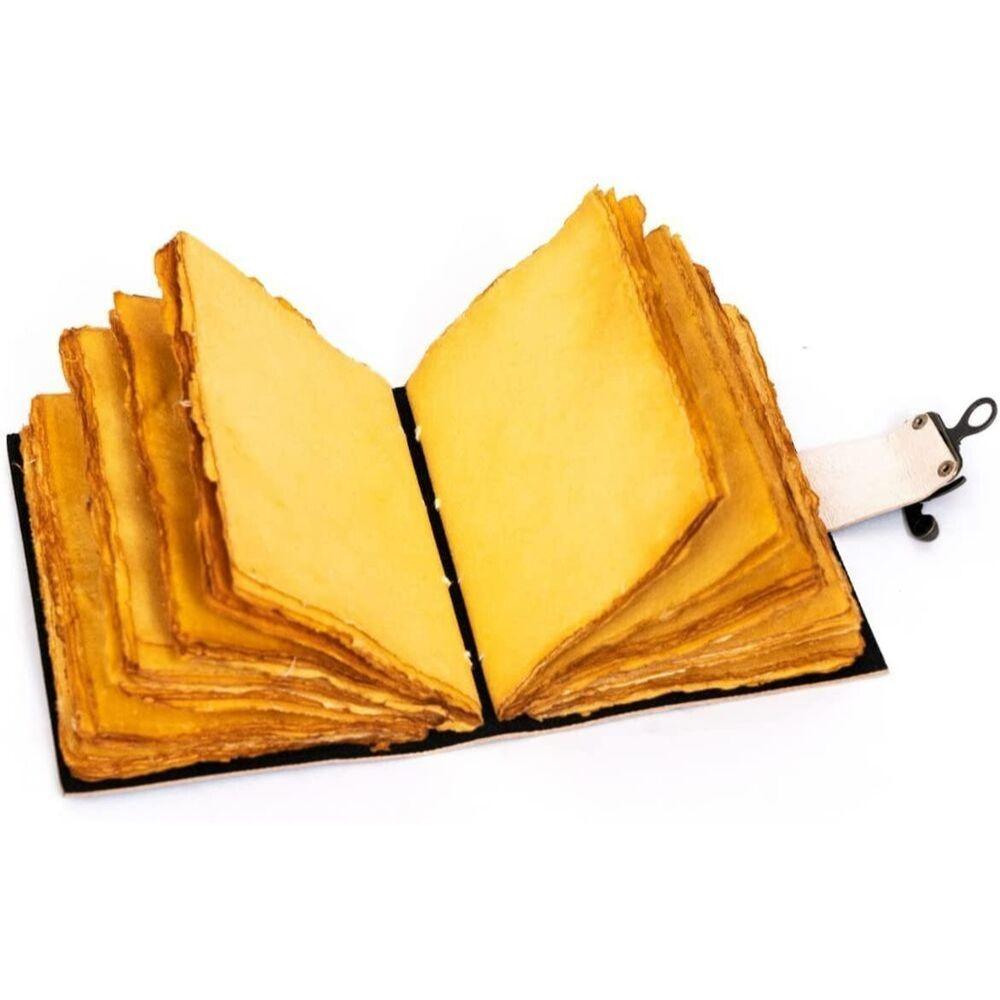 Дневник из кожи с тиснением совы, 200 нелинейных страниц ручной работы, винтажная кожа