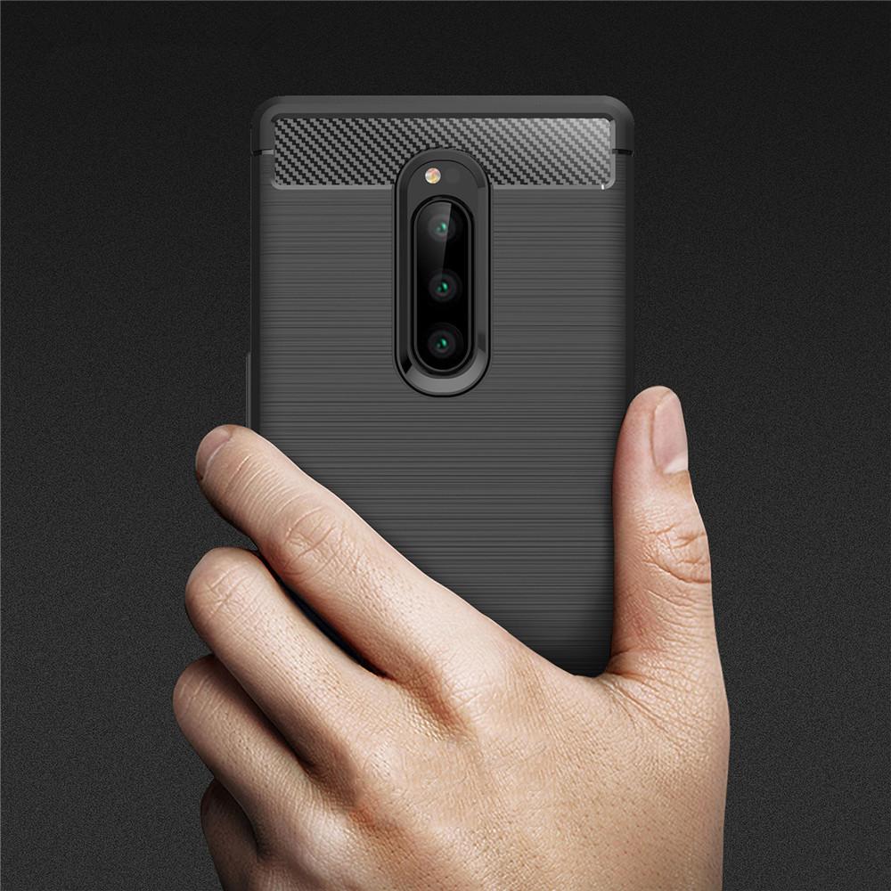 Чехол для Sony Xperia 1 6,5 дюйма Роскошный Полностью Мягкий ТПУ Силиконовый Чехол Ударопрочный Чехол для Sony 1 J8110 J8170 J9110 Чехлы-сумки для телефона