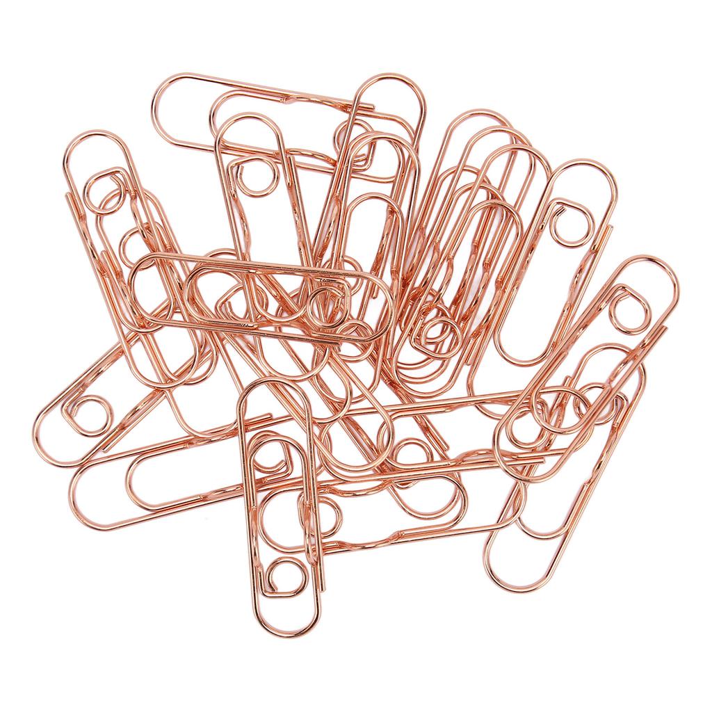 20 шт. металлических зажимов для ручек, прочные золотые гальванизированные, легкие, прочные, зажимные, держатели для ручек для книг, офисных