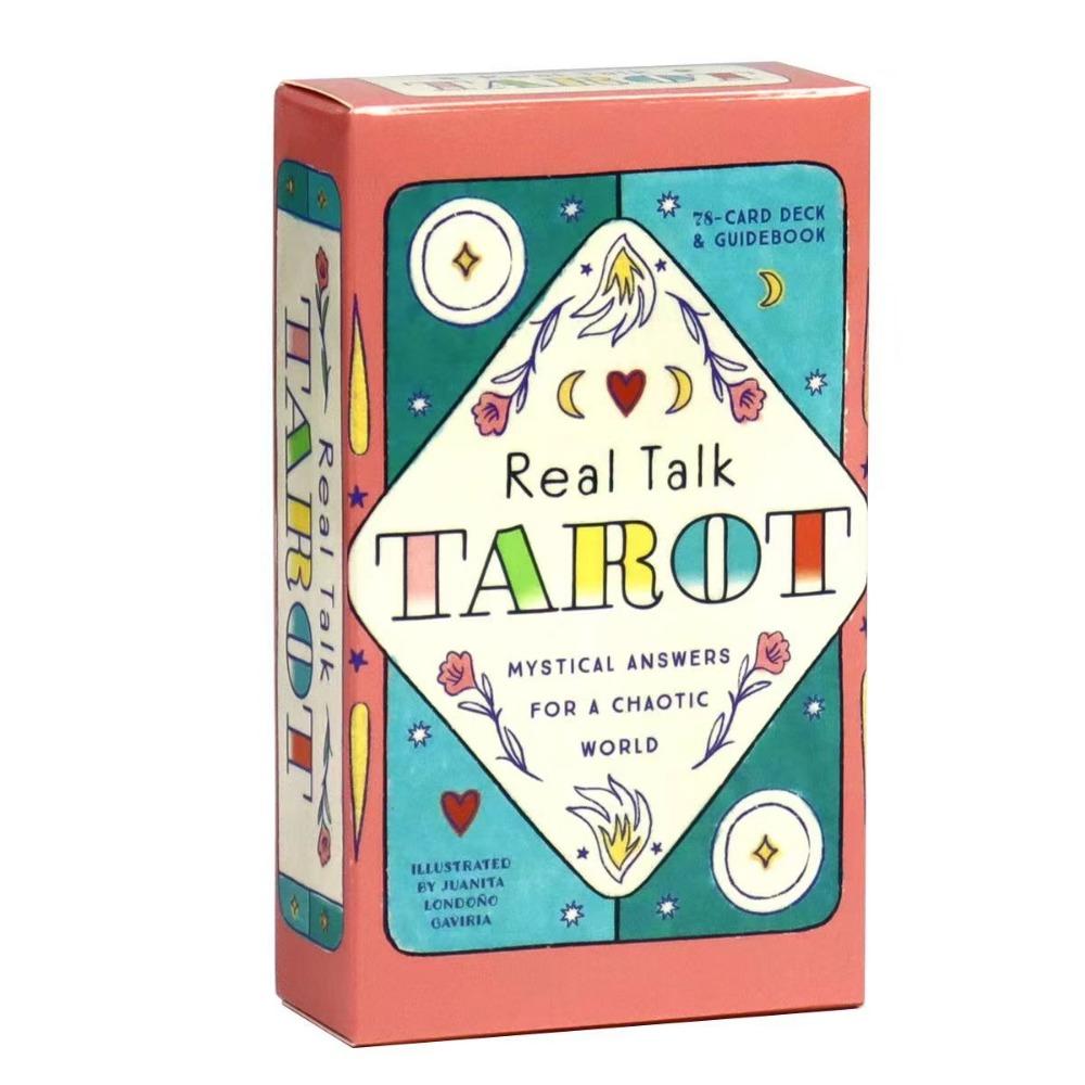 Карты Таро Real Talk 10,3*6 см, современные иллюстрации, вдохновленные современной жизнью, с характерными архетипами и сценами, 78 шт. карт