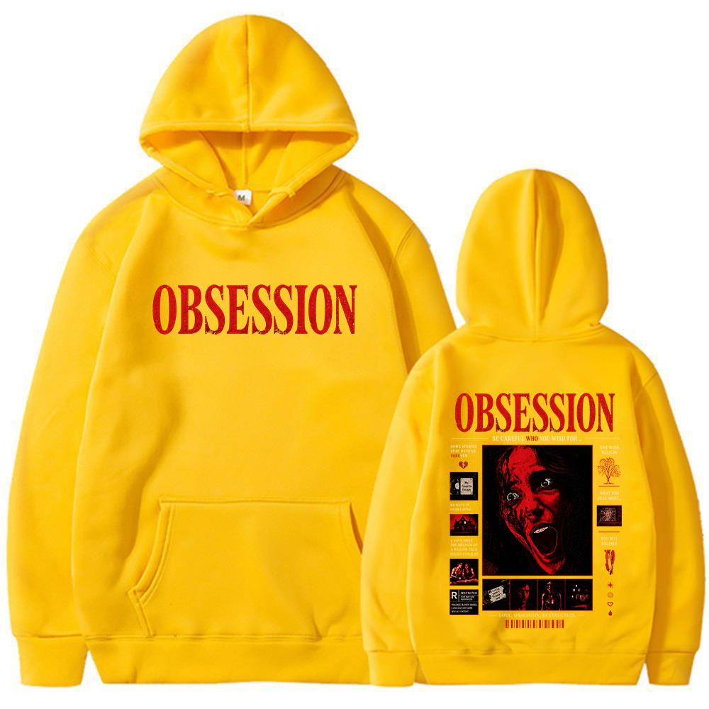 Horror Movie Obsession Nikki Merch Hoodies Unisex Clothing Fashion Gothic Long Sleeves Oversized Hooded Sweatshirt Streetwear