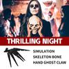 Halloween Jointed Fingers Halloween Cosplay Props Horror Joint Claw Toy for Masquerade Party