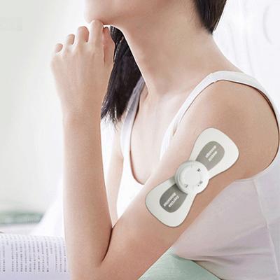 1 комплект, массажный пластырь, десятки импульсов, имитация силы, микротоковая зарядка через USB, 6 режимов, электрический массажер для шеи, уход за здоровьем, товары для дома