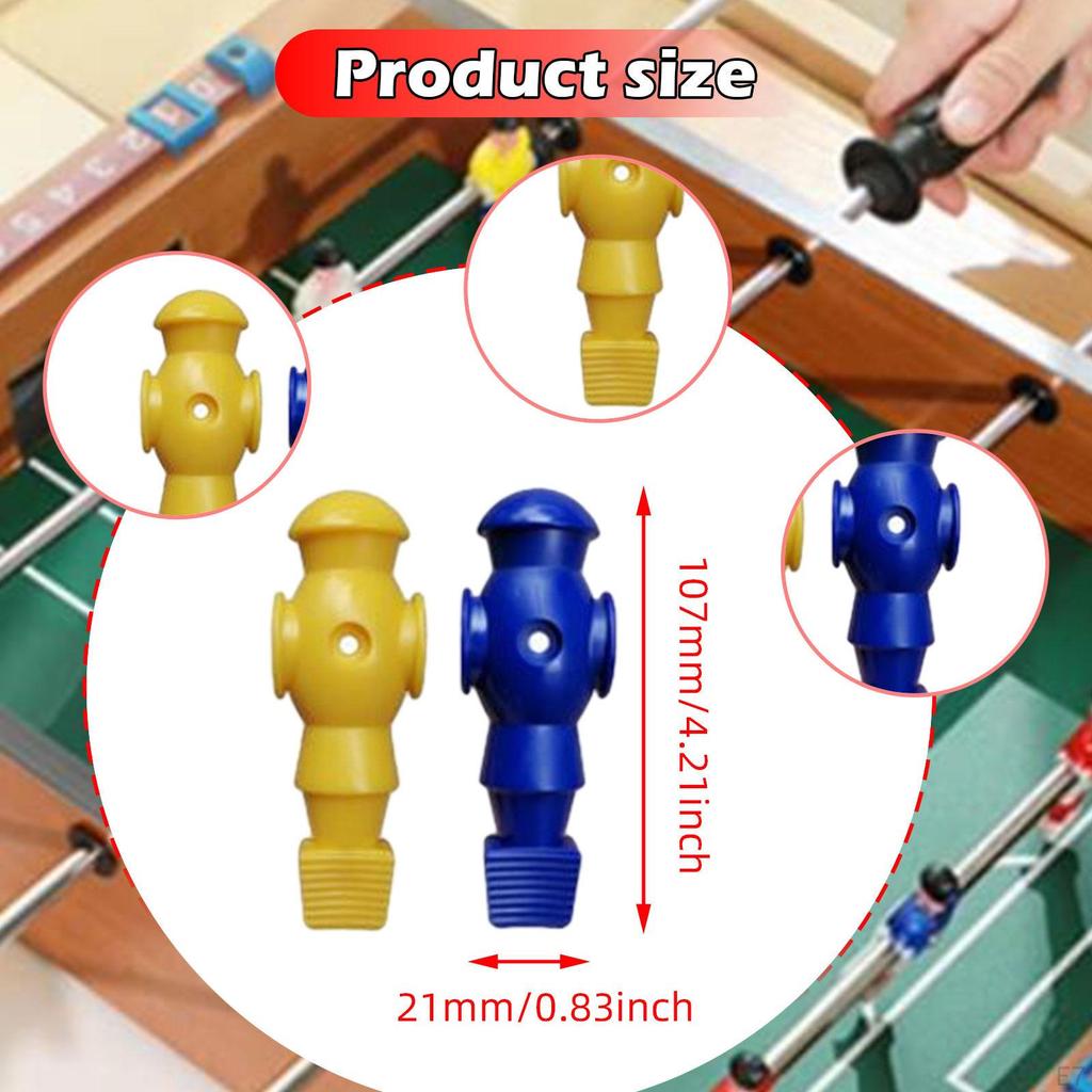 26 Count Table Soccer Player Figures for Foosball Game Parts