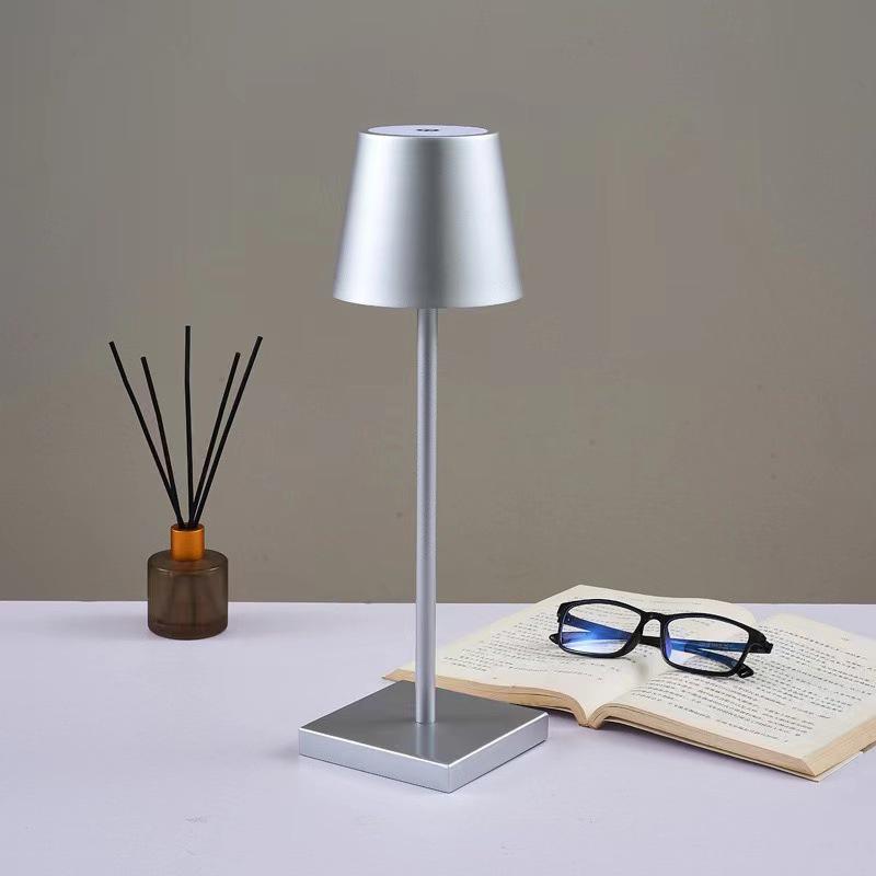 USB Rechargeable LED Table Lamp: Touch-Control Night Light for Outdoor & Indoor Atmosphere