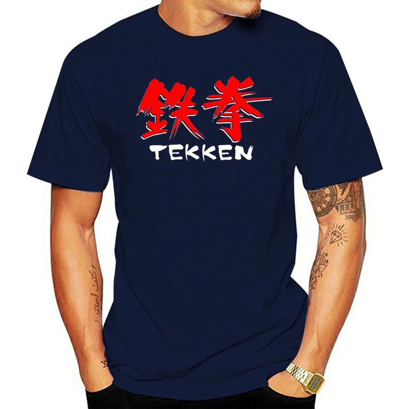Мужская футболка Tekken CLASSIC LOGO - футболка 100% хлопок-черный @096712