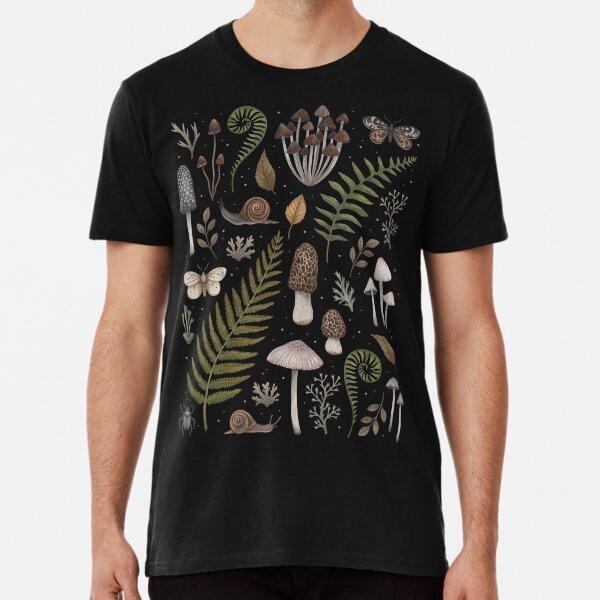 Лесные сокровища S до 5XL Сделано в Австралии/США Футболка