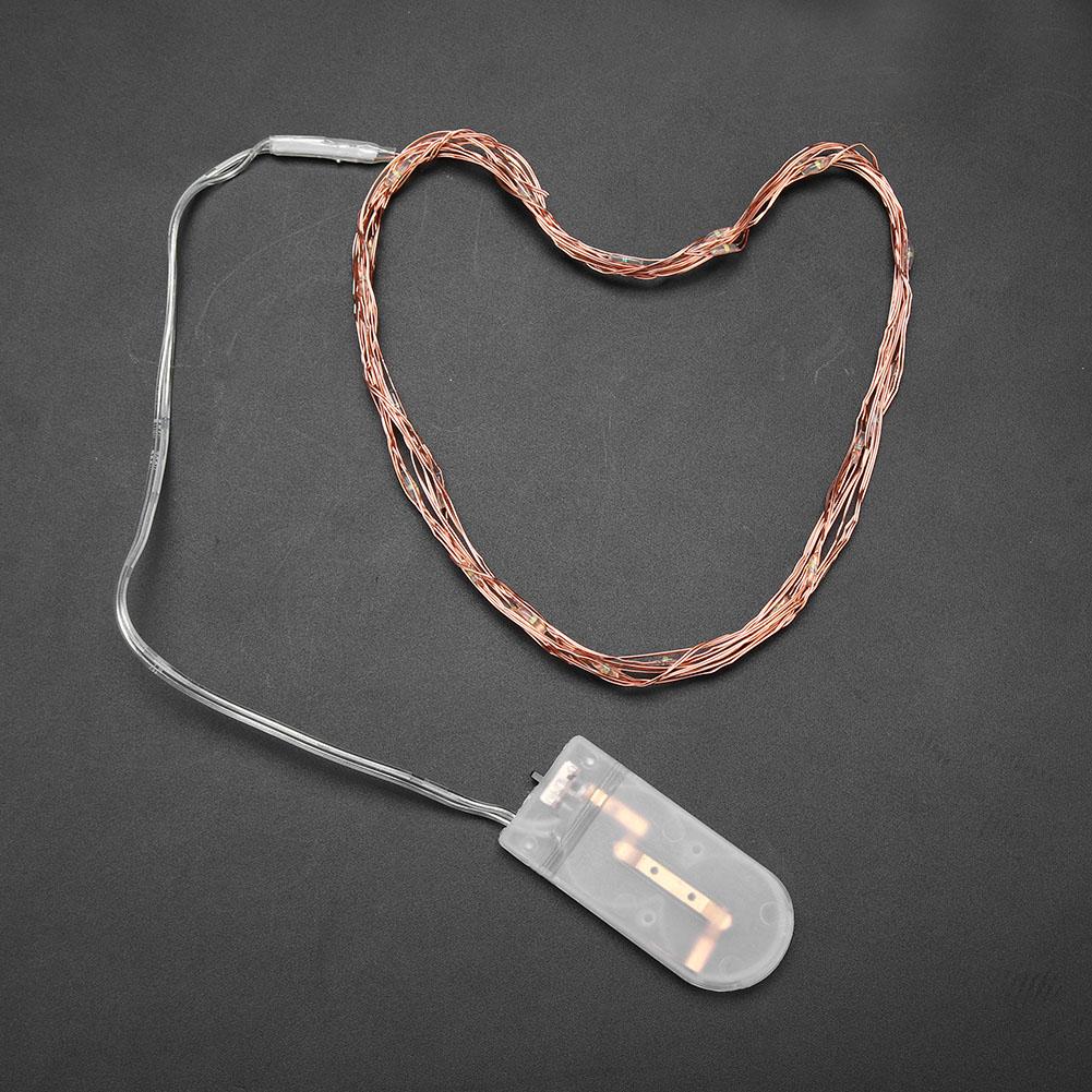 5m 50LED Fairy Lights Copper Wire String for Christmas Festival Indoor Decoration