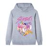 B1212 Детская толстовка с длинными рукавами и принтом Sajaboys Kpop Rumi Zoey Mira для мальчиков и девочек