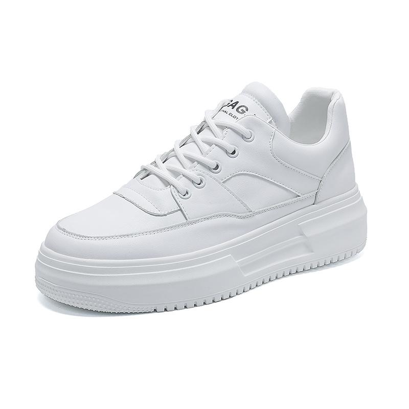 Мужские кеды Guochao ретро маленькие белые кеды мужские для путешествий легкие на толстой подошве из пеноматериала нишевые универсальные обувь напрямую от производителя