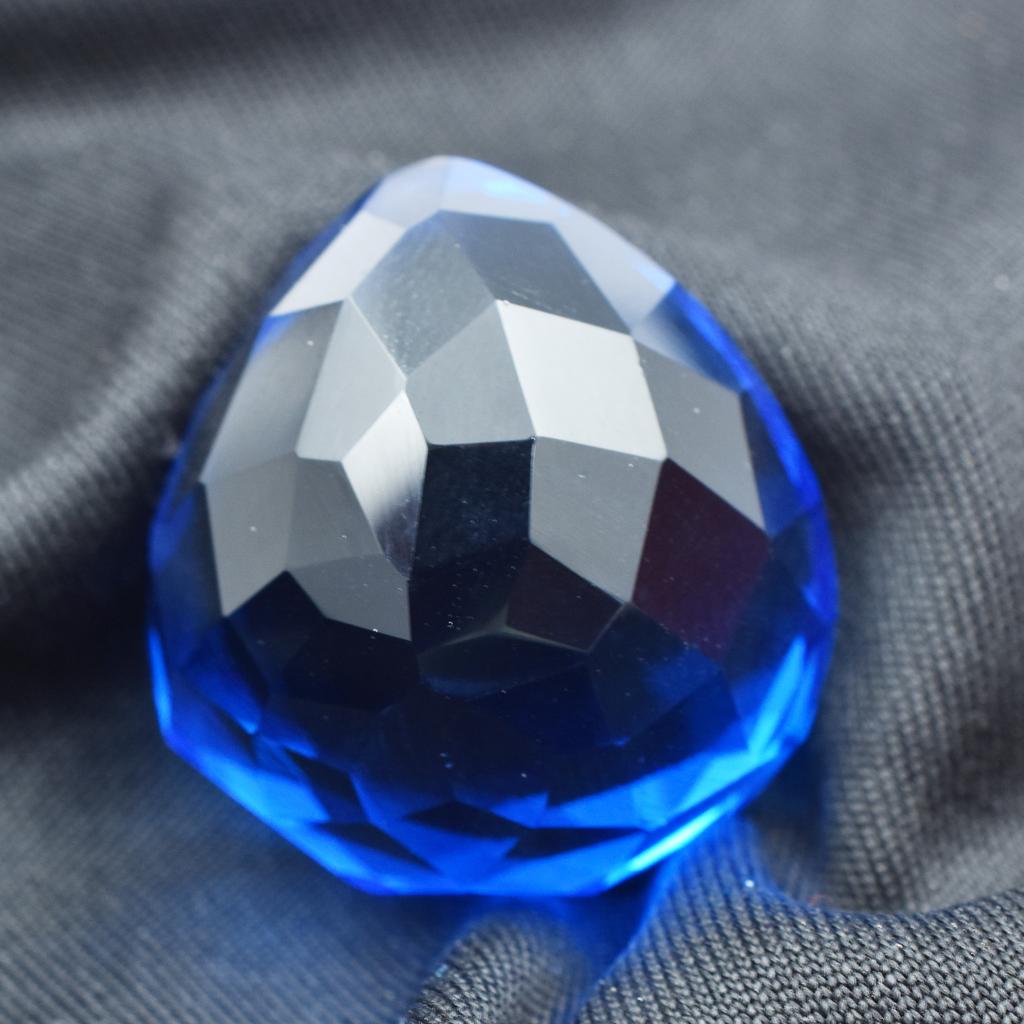 72.40 Carat Natural Blue Tanzanite Pear Shape CERTIFIED Loose Gemstone