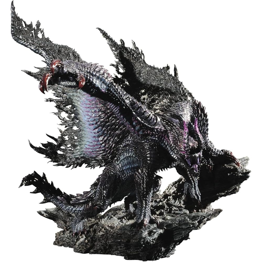 Capcom Figure Builder Creator's Model Black Dragon Gore Magala Reissue Approximately H205 x W235 x D240mm