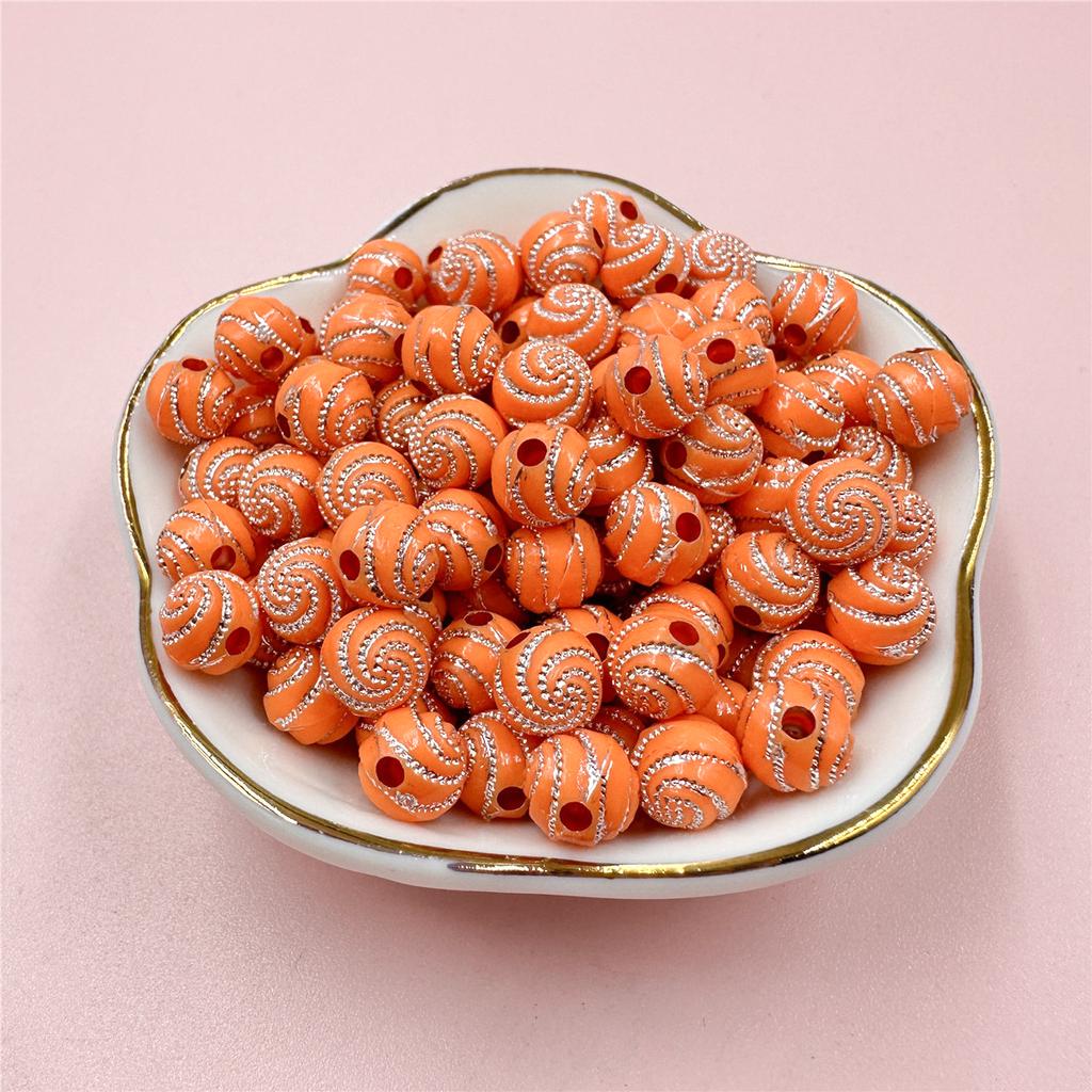 100 шт. Бусины-разделители 8 мм для изготовления ювелирных изделий со стразами, свободные бусины, акрил