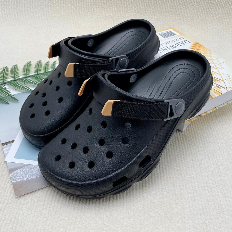 Летние сандалии для мужчин, нескользящие шлепанцы для мужчин, садовые пляжные сандалии для мужчин