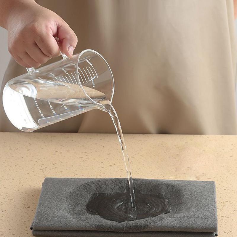 10PCS Microfiber Magic Cleaning Cloth Glass Wiping Rags No Trace Cleaning Cloths Microfiber Absorbent Dish Cloth Tableware Rag Cleaning Towel