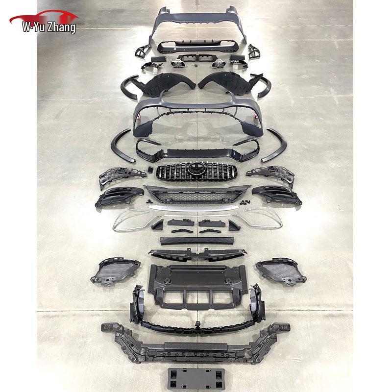 Mercedes GLS167 AMG Front & Rear Bumper with Tailpipe & Exhaust Upgrade Kit