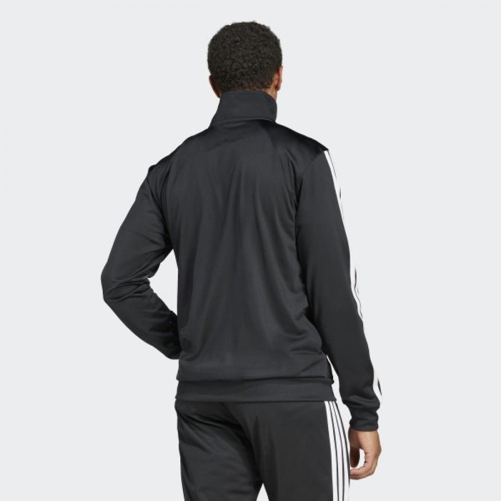Adidas Unisex Simple 3 Line Tricot Regular Track Jacket Using Eco Friendly Materials