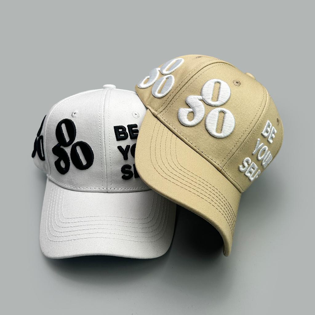High Quality 100% Cotton 6-Panel Two-Color Vintage Sporty Baseball Cap 3D Embroidery European American Adjustable Unisex Four