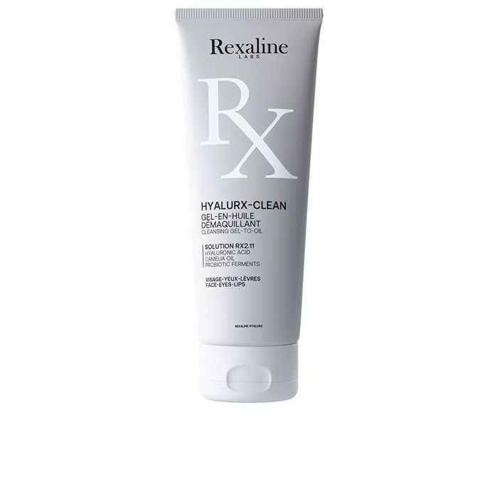 Gel démaquillant - HYALURX-CLEAN - huile-gel transformation - duo d'acide hyaluronique - 125 ml