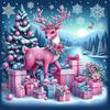 DIY Полная круглая алмазная картина вышивка крестом Счастливого Рождества Санта-Клаус Снеговик Домашнее украшение Искусство Алмазная живопись 5d Алмазная художественная живопись