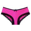 Womens Lace Trim Panties Floral Lace Underwear Plus Size Hipster Panty for Ladies Breathable Soft Stretch Panty Underpants